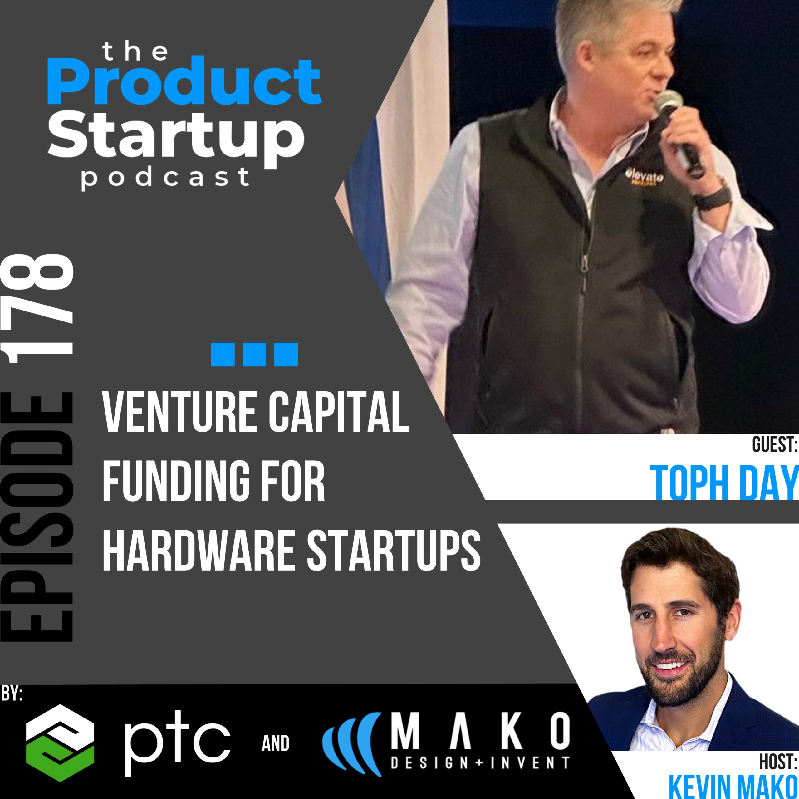178: Venture Capital Funding for Hardware Startups Podcast cover for Episode 178 about venture Capital for Hardware Startups