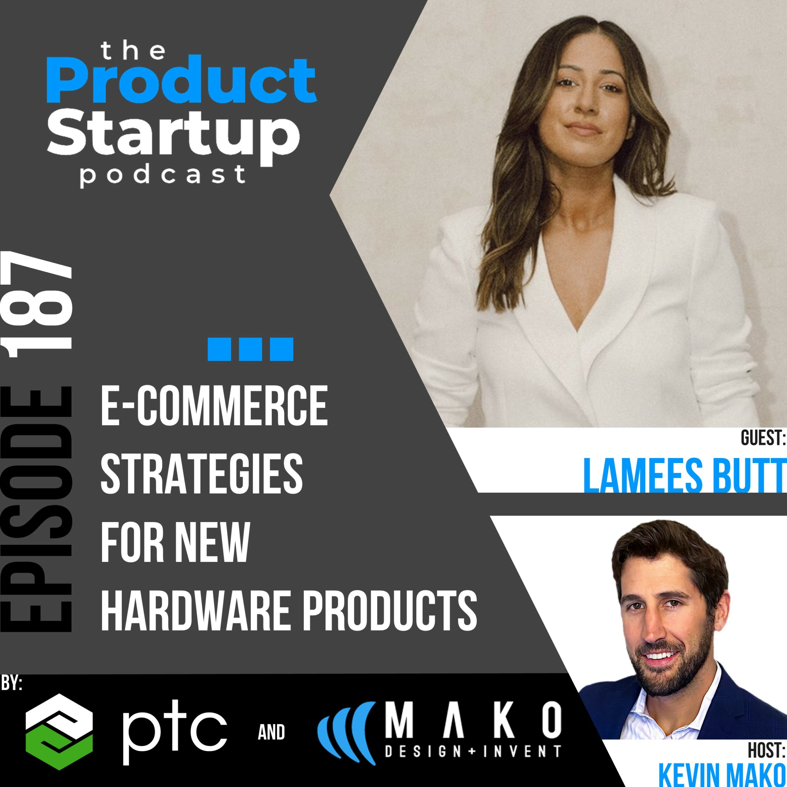 187: e-Commerce Strategies for New Hardware Products Podcast cover for Episode 187 about eCommerce Strategy for Hardware