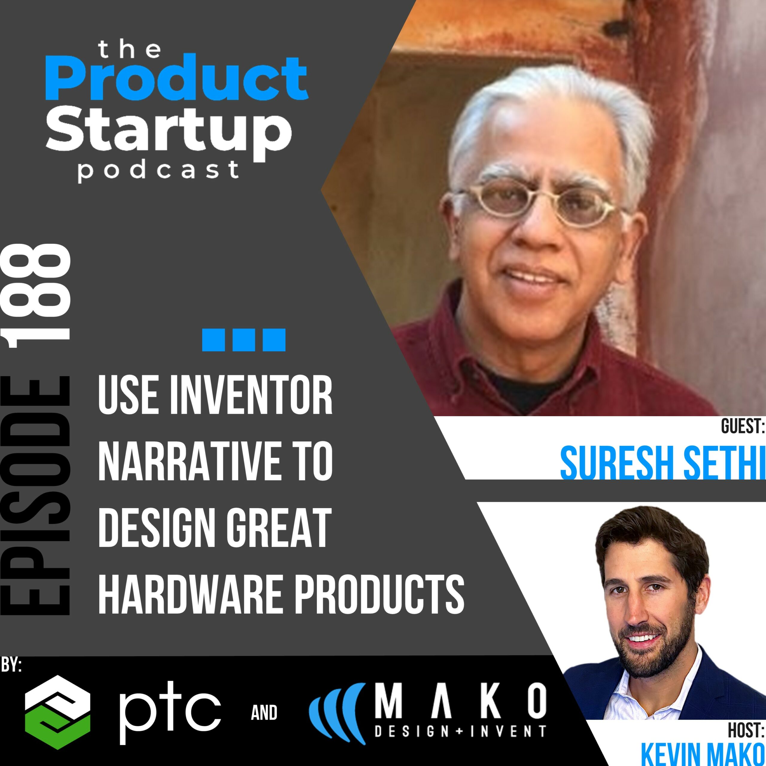 Podcast cover for Episode 188 about use Customer Stories in Product Design