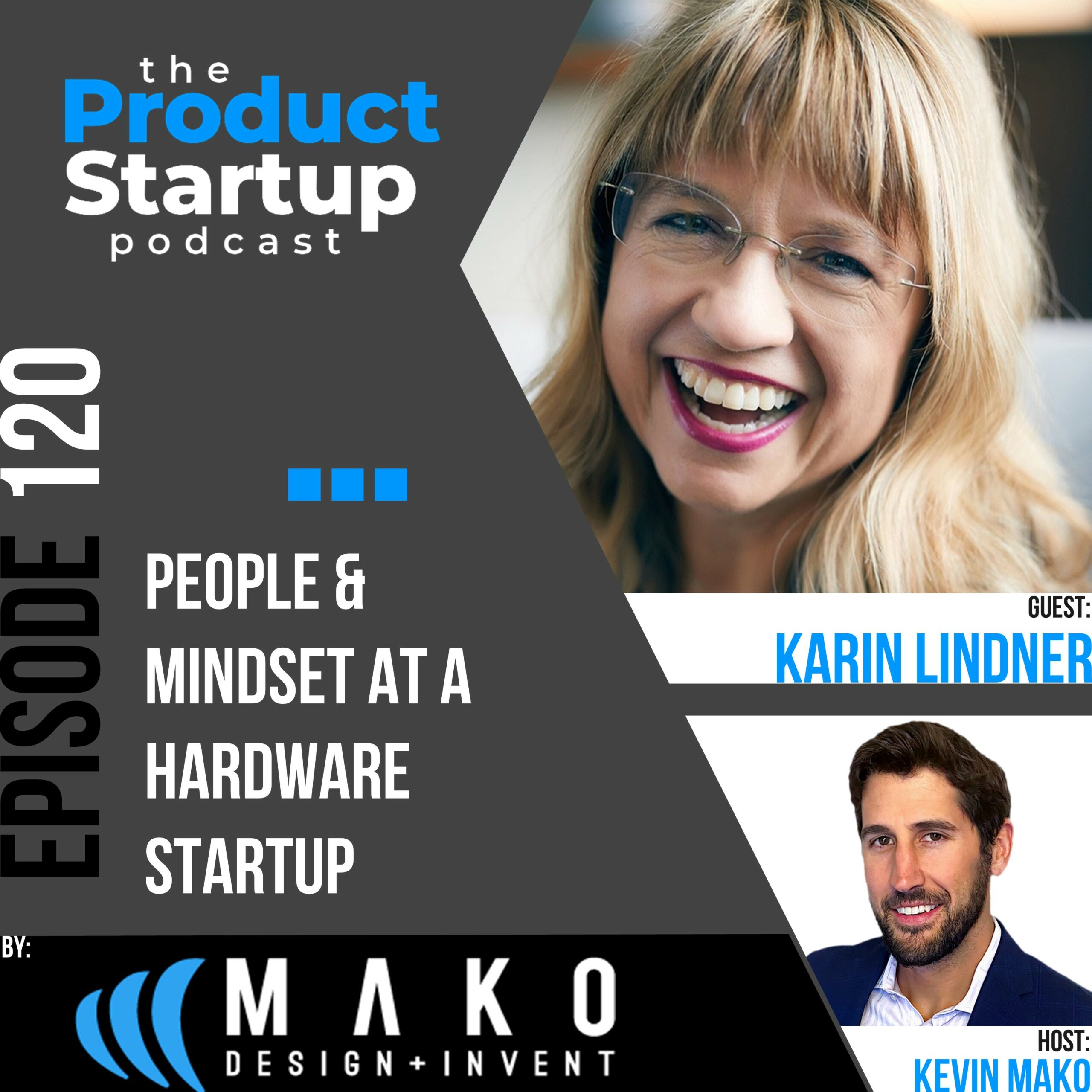 Podcast cover for Episode 120 about build the Right Hardware Startup Team