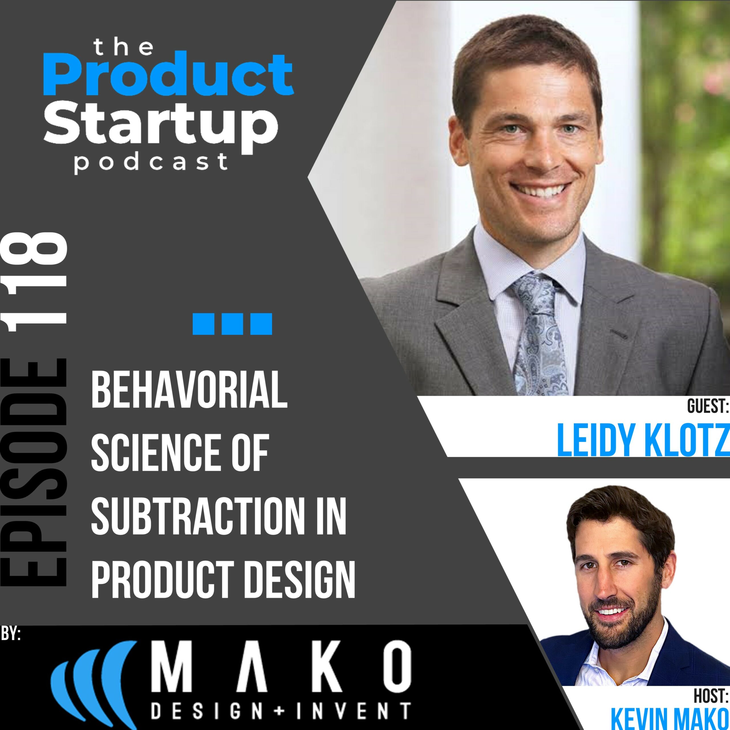Podcast cover for Episode 118 about simplify Products Through Subtraction