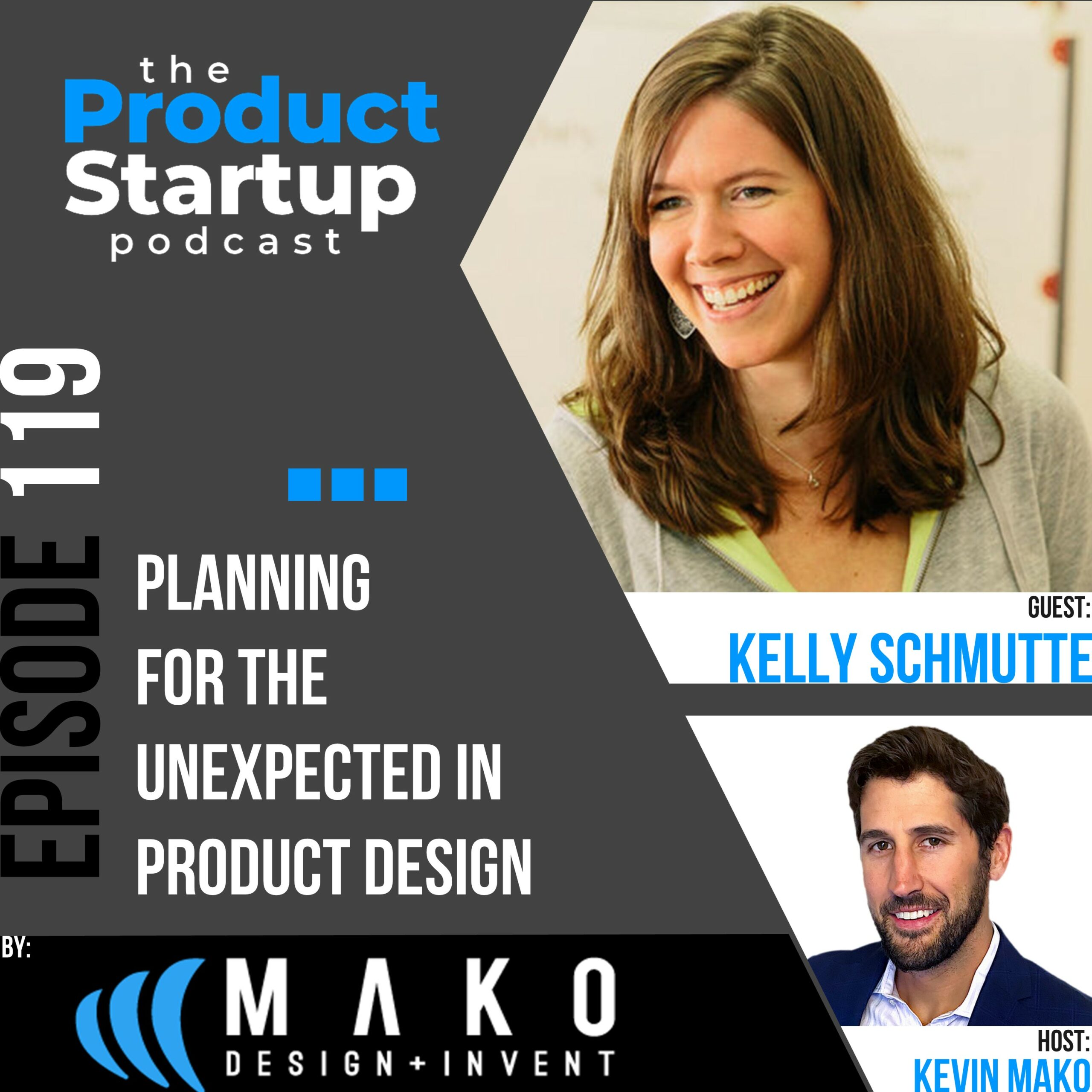 Podcast cover for Episode 119 about plan for Product Development Uncertainty
