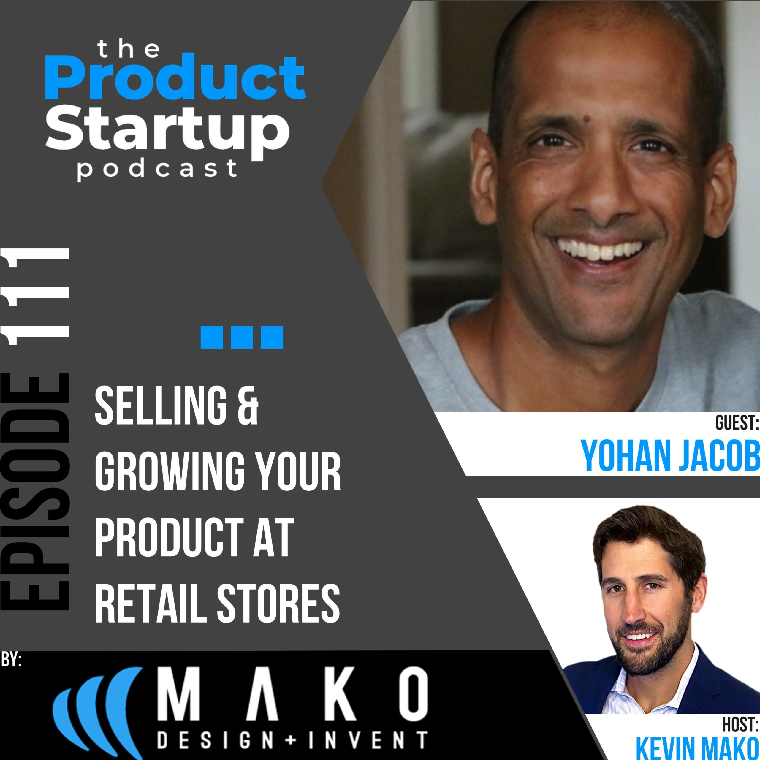 Podcast cover for Episode 111 about grow Product Sales in Retail