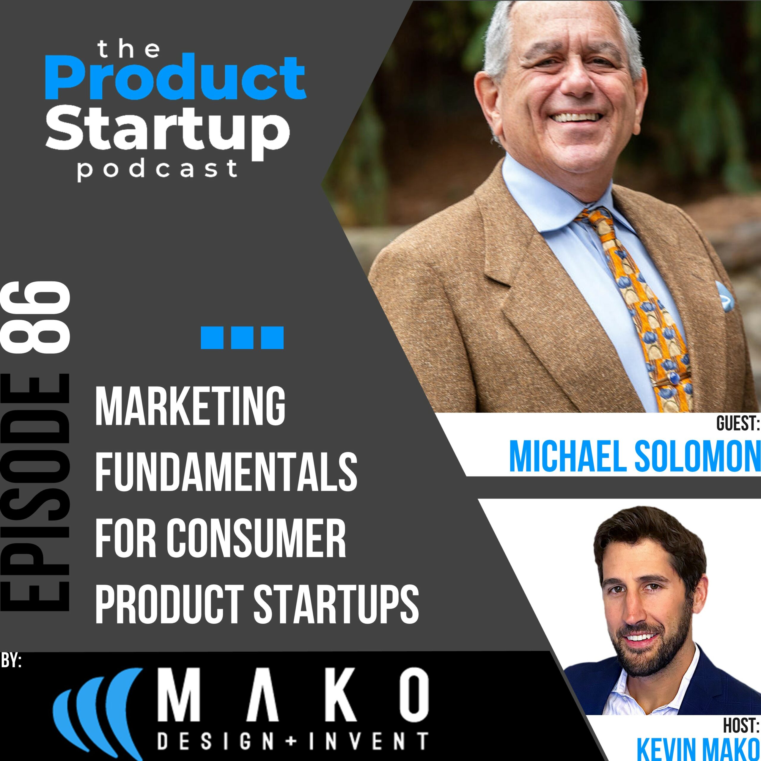 Podcast cover for Episode 86 about modern Marketing for Product Startups